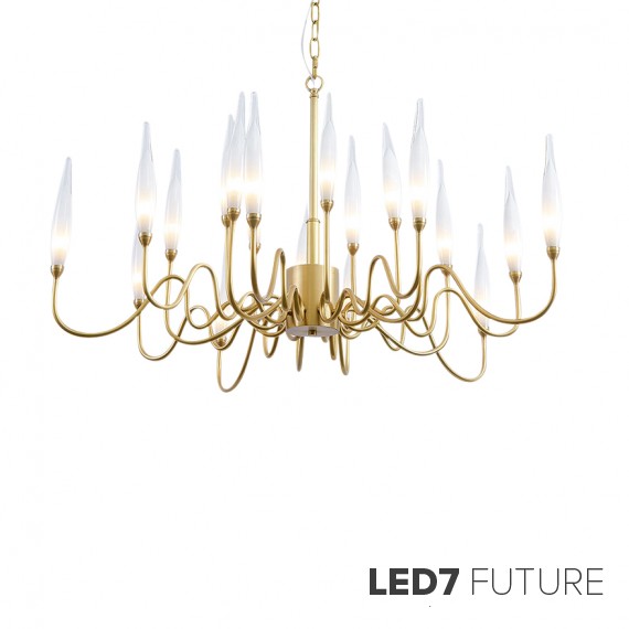 Loft Industry Modern - Mars Harvest Chandelier